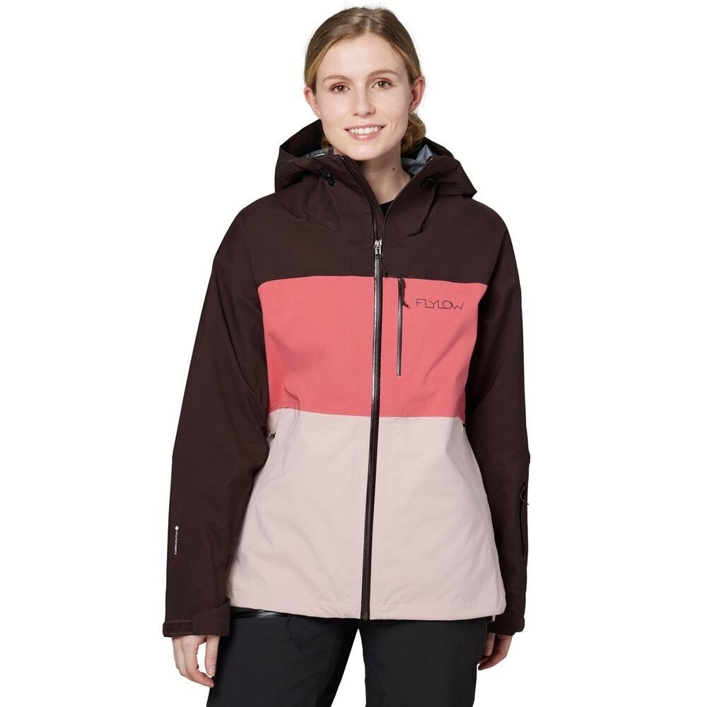 NWT $400 FLYLOW Lucy Jacket Wmns XL Timber/Chili/Quartz Ski Snowboard Winter
